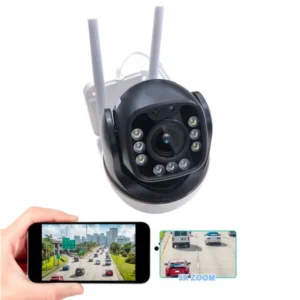 CRONY WIFI ball machines 10X Camera 10X Zoom 100ft Night Vision Automatic Tracking 2-Way Audio IP65 Waterproof SD Card Recording