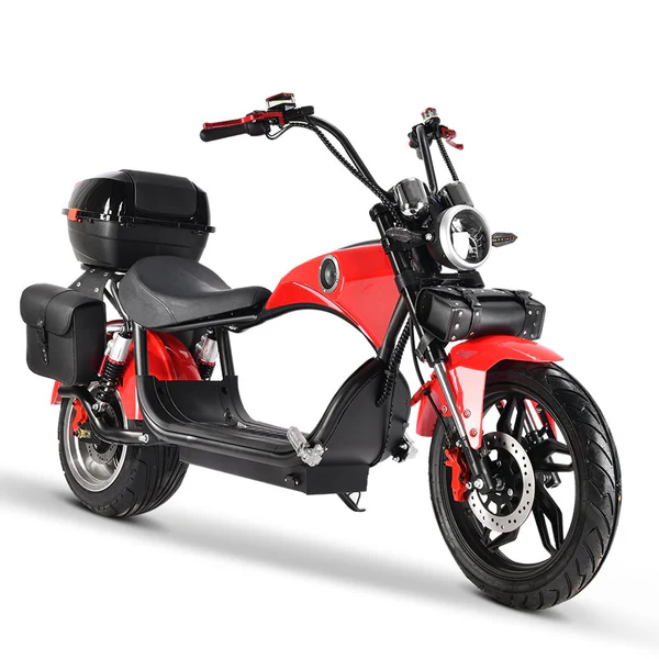 CRONY X1 Electric Scooter Adult E Scooter with 4 Rear Luggage Boxes for Delivery Commute