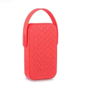MY220BT Handheld Bluetooth Speaker Wireless Portable Subwoofers 3D Surround With Mini KTV Singing Bar-RED