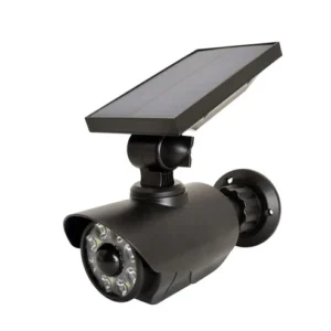 New LED Solar false monitoring Household Outdoor Solar Light Fake Security Camera Spotlight