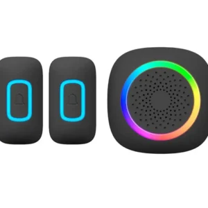 RL-3995B doorbell Battery-powered wireless doorbell with shining LED display Door bell