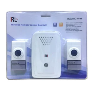 RL RL-3918B Wireless Digital Doorchime Loudly and Clear Voice Easy to Install -No battery
