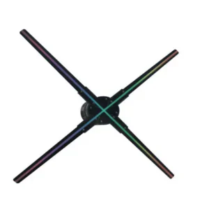 CRONY 3D Hologram Advertising 65cm Fan Screen with Stitching WiFi APP Control 3D holographic Fan 3D Advertising LED display Can be combined