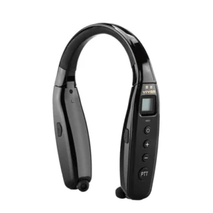 YIYAN 3W YI-669 Earphone walki-talk UHF Earphone Hanging Neck Walkie Talkie Foldable Bluetooth Headset 800-1000M