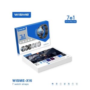WISME X16 Smartwatch – Bluetooth Calling Fitness Watch with Sports & Health Monitoring