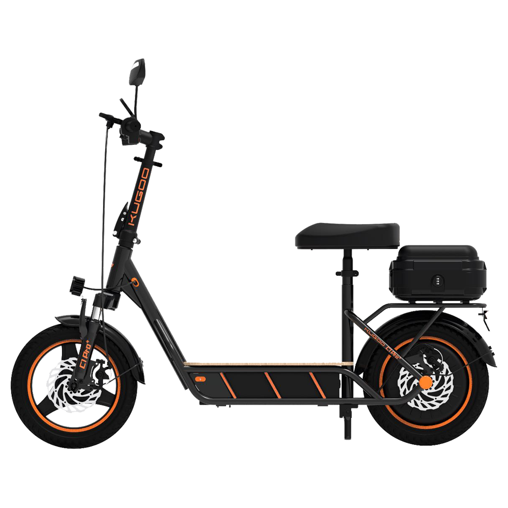 Electric scooter KUGOO C1 PRO PLUS 2025 unboxed