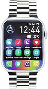 WS-60 MAX Smartwatch | Digital Fitness Tracker with Health Sports Modes