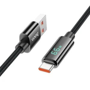 Hoco  U125 Benefit 5A Charging Data Cable with Digital Display Type-C