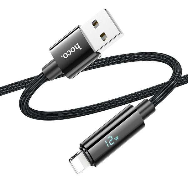Hoco U125 Charging Data Cable with Digital Display iP