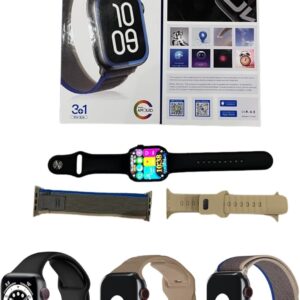 ADHOMAX Wisme WS-X16 Smartwatch – Super AMOLED Display, GPS, AI GPT, Bluetooth Calls, Fitness & Health Tracker with Wireless Charging (Unisex)