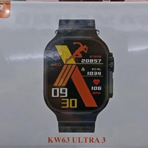 Keqiwear KW63 Ultra 3 Smartwatch | Multi-Sport Fitness Tracker with Heart Rate, Weather & Voice Control