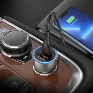 Hoco NZ8 Sprinter 43W Dual Port PD25W + QC3.0 Car Phone Charger