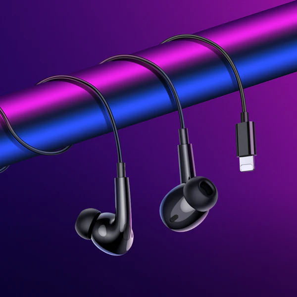 Hoco M111 Pro Primero Digital Headset iP with Volume Adjustment White Color