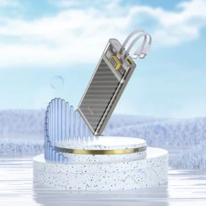 Hoco J104 Discovery Edition 22.5W Fully Compatible Power Bank with Cable 10000mAh