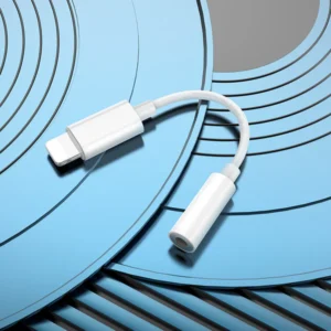 Hoco LS34 Original iP to 3.5mm Digital Audio Converter / Adapter White Color