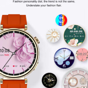 WS-520 Ladies Smartwatch – 1.28" AMOLED Display, Sports Bracelet with Pedometer & Fitness Tracking