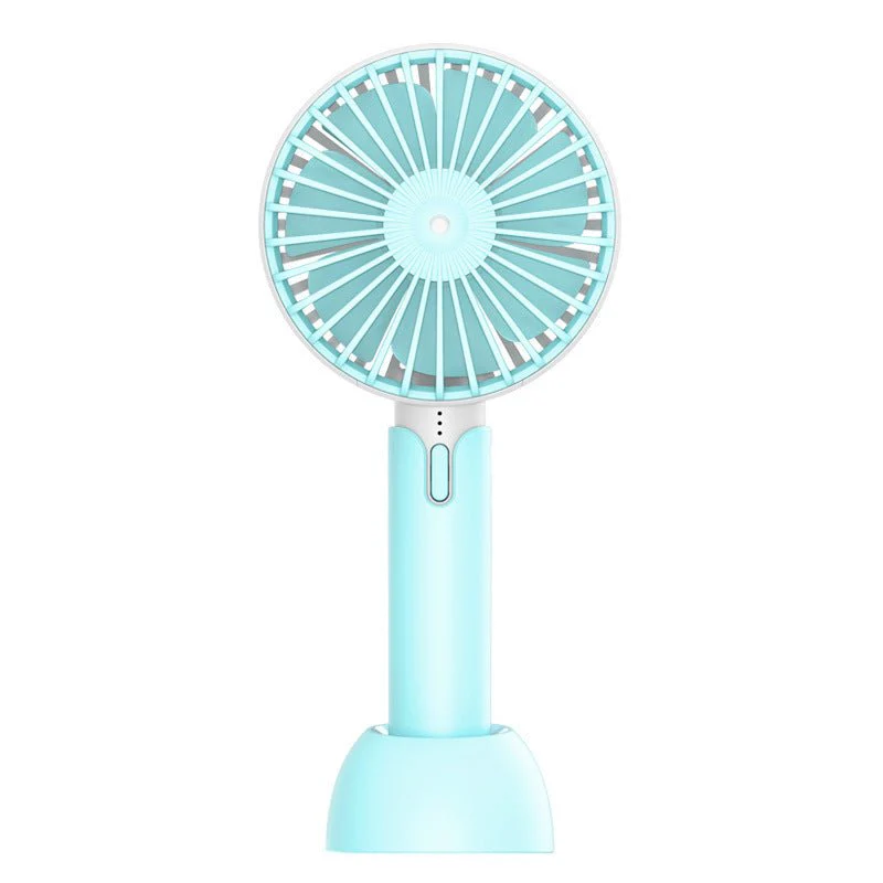 USB Mini Desk Fan Ultra Quiet Figure 8 Oscillation Portable