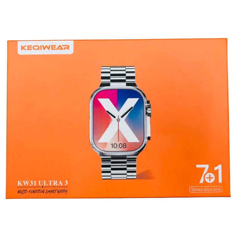 KW31 Ultra 3 Stylish Smartwatch with Health Monitoring Sports Modes Long Battery Life