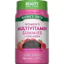 Nature’s Truth Women’s Multivitamin + Collagen – 70 Gummies | Beauty & Wellness Support
