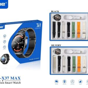 WISME X37 Max Smartwatch – Multi-Function Fitness Tracker with Bluetooth Calling, Sports Modes & Health Monitoring