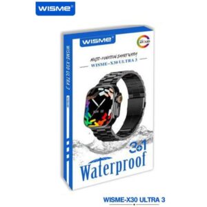 WISME X30 Ultra 3 Smartwatch – Premium Multi-Function Watch with Bluetooth Calling, Sports & Health Monitoring