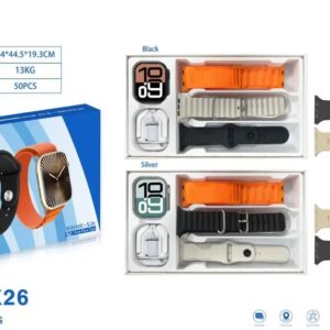 WISME X26 Smartwatch – Multi-Function Bluetooth Calling Watch with Sports & Health Monitoring