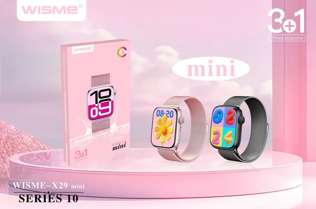 WISME X29 Mini Smartwatch Compact Bluetooth Calling Watch with Sports Health Tracking