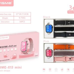 WISME X13 Mini Smartwatch – Compact Bluetooth Calling Watch with Sports & Health Monitoring