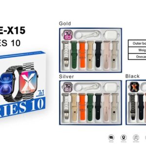 WISME X15 Smartwatch – Multi-Function Bluetooth Calling Watch with Sports & Health Tracking