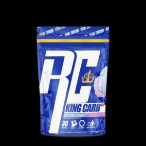Ronnie Coleman King Carb XS – 30 Servings | Cotton Candy Flavor | Post-Workout Recovery Carbohydrate Supplement
