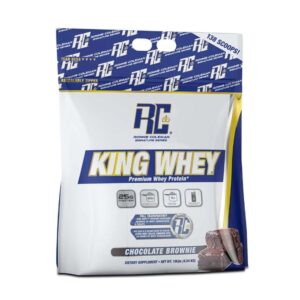 Ronnie Coleman King Whey Protein – Chocolate Brownie | 20 LB | Great Tasting, Easy-Mix Formula