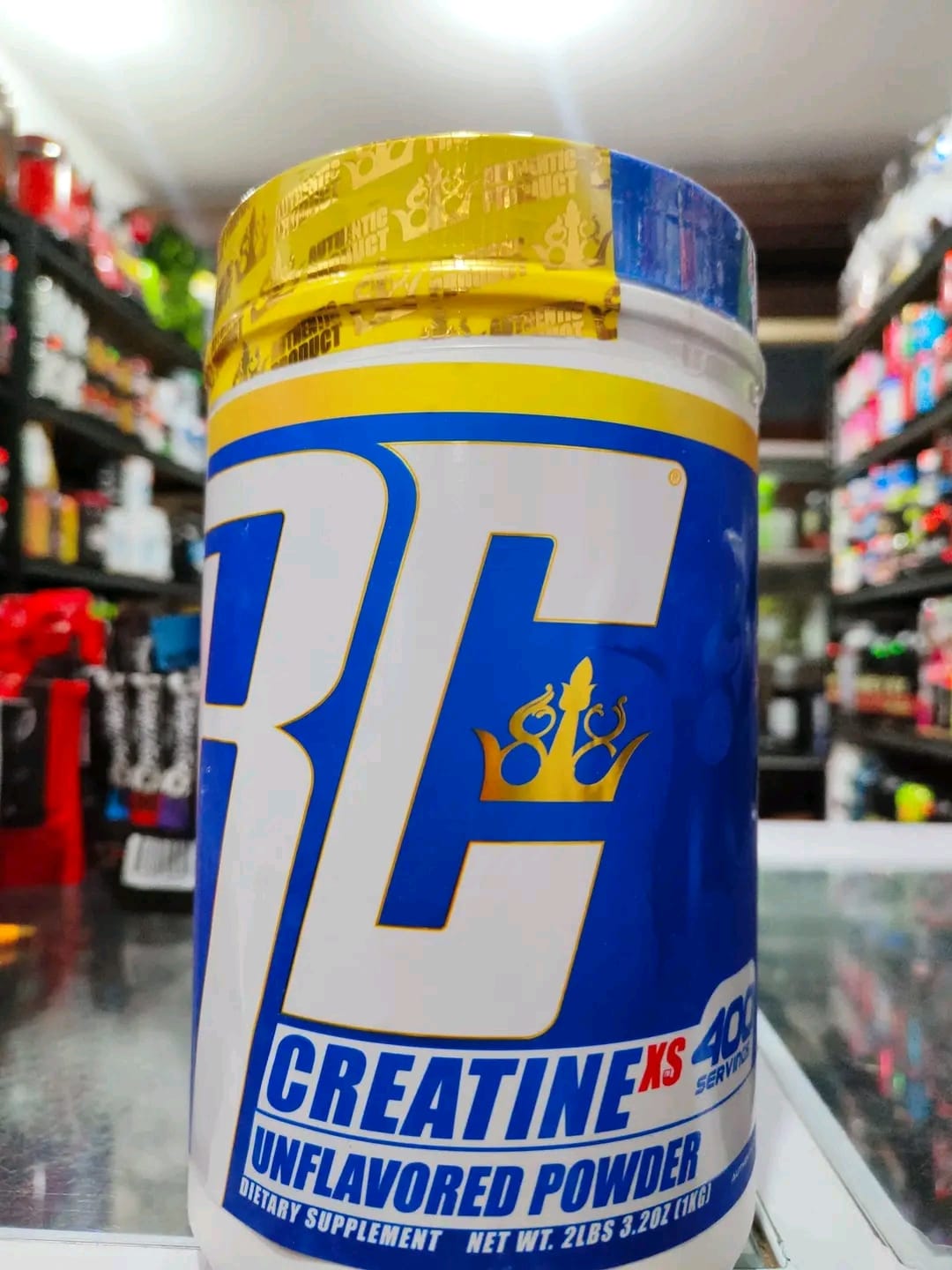 Ronnie Coleman Creatine Monohydrate 1Kg (120+ Servings) | Strength Power Muscle Recovery