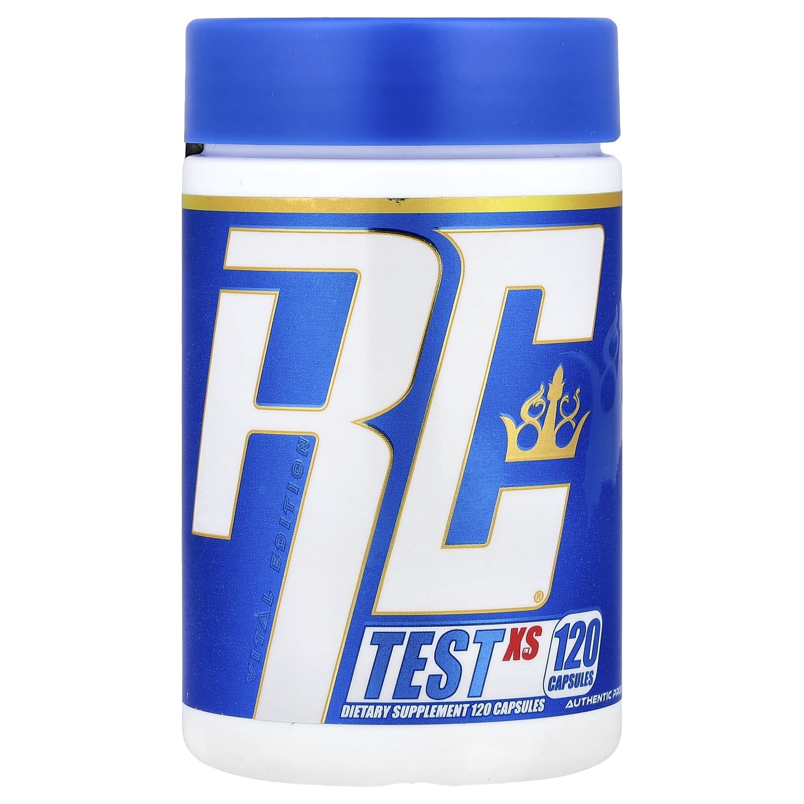 Ronnie Coleman Test XS 120 Capsules | Vital Edition | Natural Testosterone Support Muscle Performance