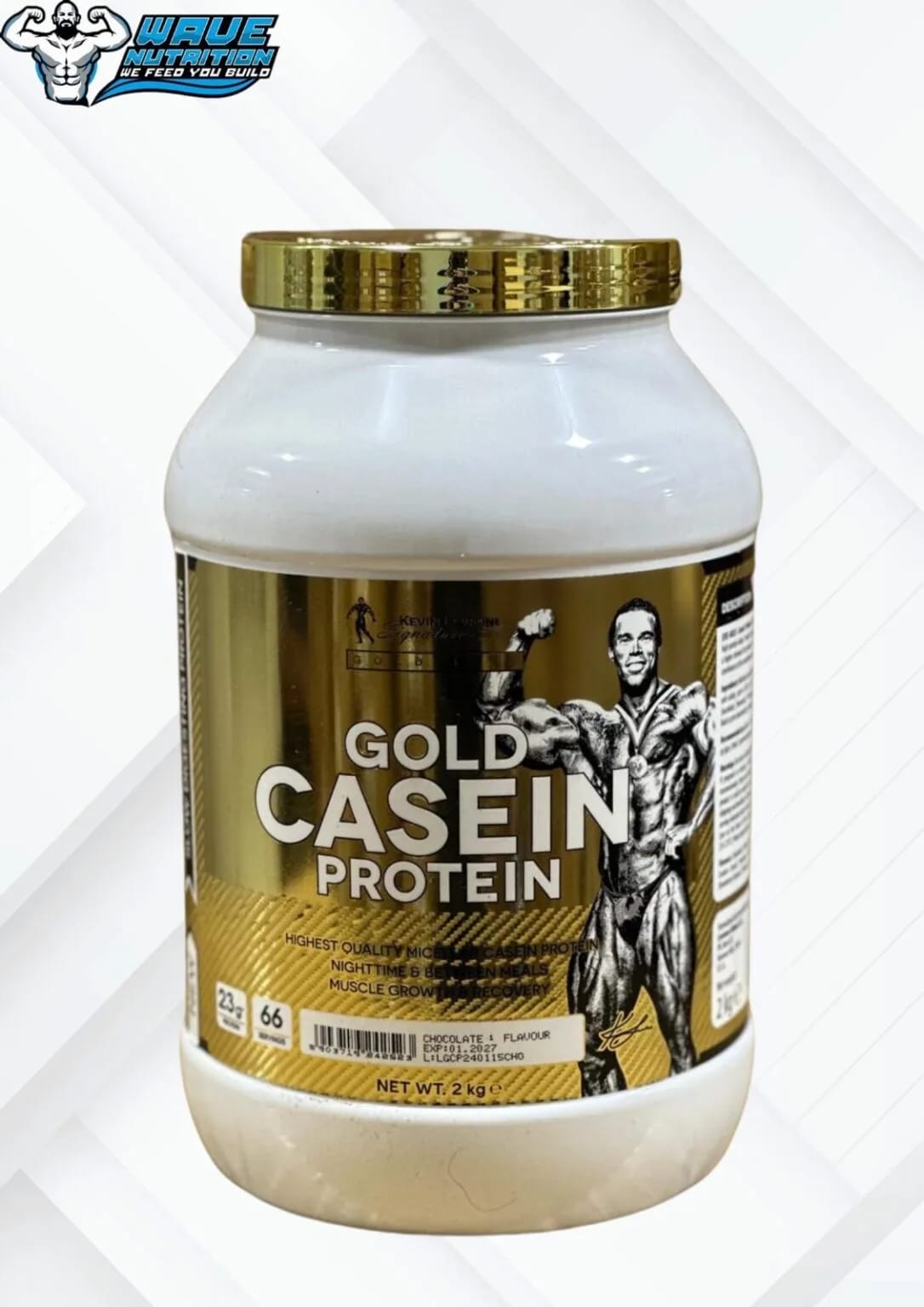 Kevin Levrone Gold Casein Protein | Slow-Digesting Protein for Overnight Muscle Recovery