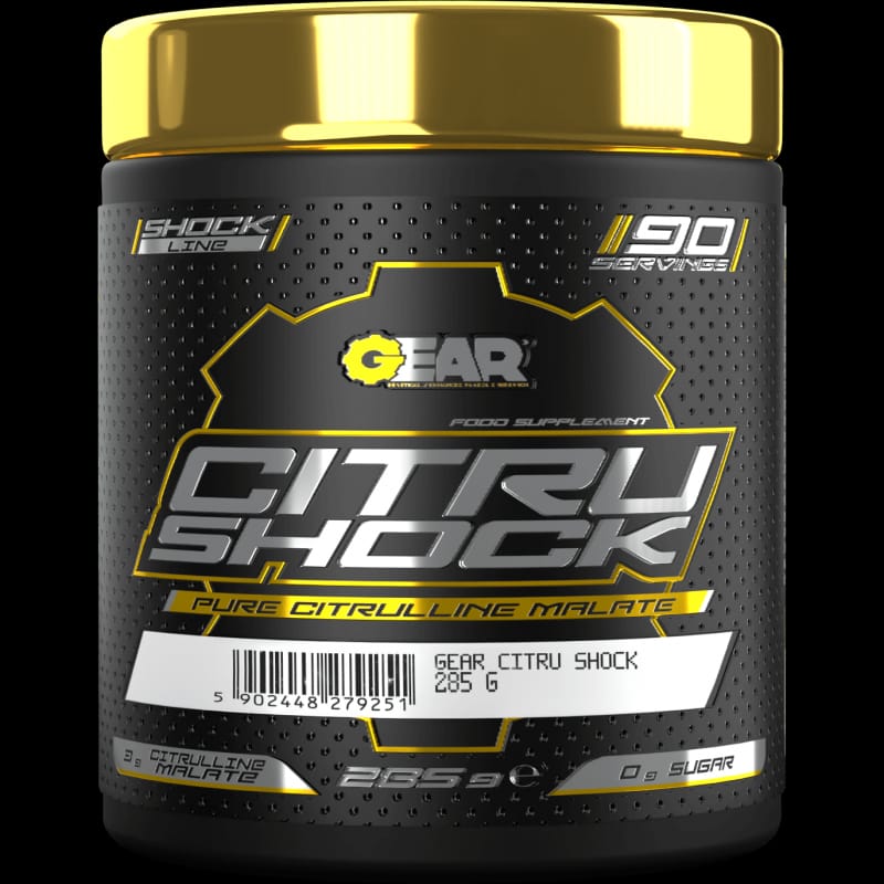 Citru Shock 285g Powerful Pre-Workout with Citrulline for Pump Energy Endurance
