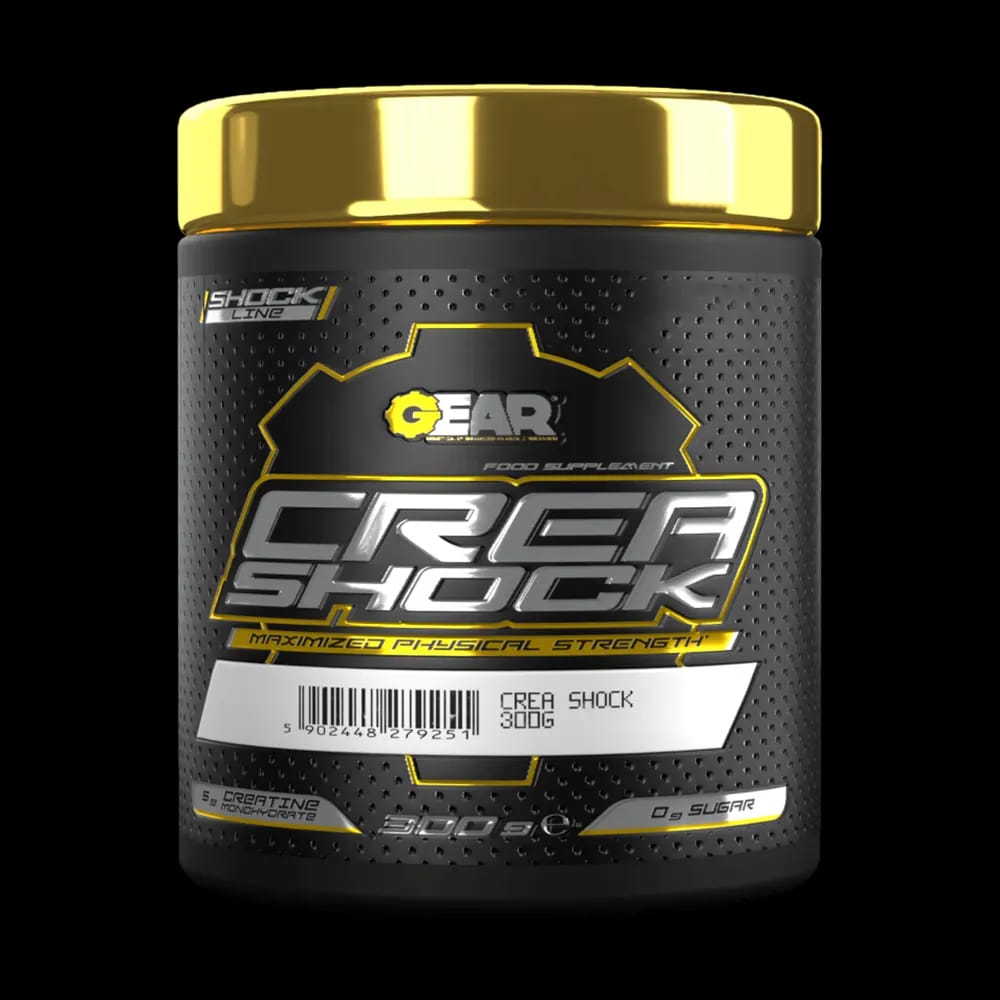 Crea Shock 300g Creatine Supplement for Strength Power Muscle Recovery
