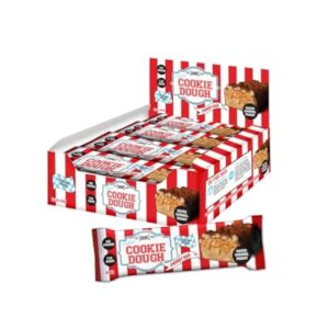 Adonis Protein Cookie Dough Bar – Salted Caramel Peanut, 55g (12-Pack) | High Protein, Low Sugar Snack
