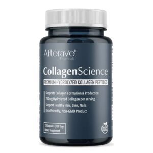 Collagen Science – Premium Hydrolyzed Collagen Peptides | Skin Anti-Aging, Hair Loss Protection, Bone & Joint Support