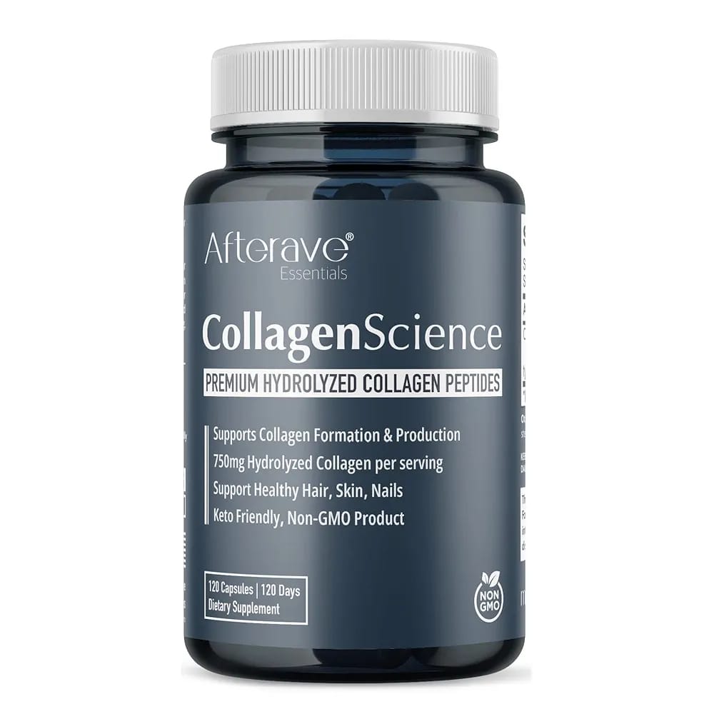 Collagen Science Premium Hydrolyzed Collagen Peptides | Skin Anti-Aging Hair Loss Protection Bone Joint Support