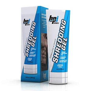 BPI Sports Shredding Gel | Advanced Topical Fat Burning & Muscle Defining Gel