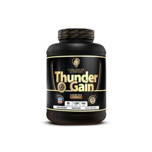 Thunder Gain 5lb Mass Gainer – High-Calorie Protein Powder for Muscle Growth & Recovery