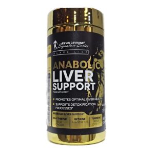 Kevin Levrone Anabolic Liver Support – 60 Capsules | Detox & Liver Health Formula | Supports Recovery & Metabolism