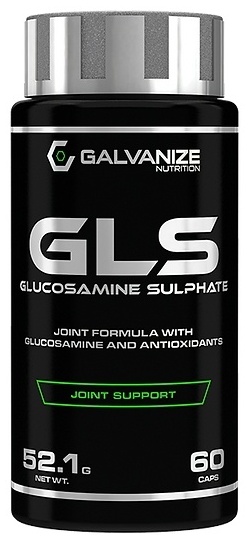 Galvanize Nutrition GLS Glucosamine 60 Capsules | Joint Support Mobility Formula | Promotes Flexibility Strength Recovery