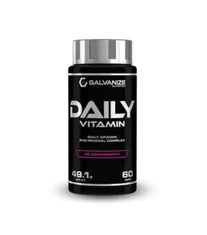 Galvanize Daily Vitamins | Complete Multivitamin for Men & Women | 60 Capsules | Energy, Immune & Metabolism Support