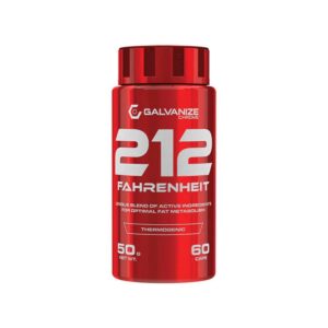 Galvanize Chrome 212 Fahrenheit | 60 Capsules | Advanced Thermogenic Fat Burner & Pre-Workout Booster for Energy, Focus & Fat Metabolism