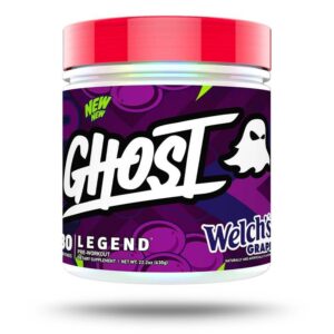 GHOST Legend All Out Pre-Workout Powder – Energy, Focus & Strength Booster | 30 Servings