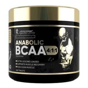 Kevin Levrone Anabolic BCAA 4:1:1 – 200 Tablets | Muscle Recovery, Strength & Endurance Amino Support