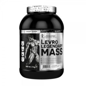 Kevin Levrone Levro Legendary Mass – 3kg Vanilla | High-Calorie Muscle Gainer for Size, Strength & Recovery