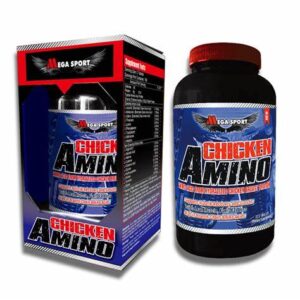 Mega Sport Amino Hardcore – 325 Tablets Chicken Flavor | Muscle Recovery & Growth Support