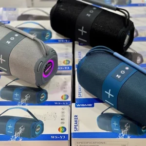 WISME WS-Y3 Portable Bluetooth Speaker | Compact Design, Deep Bass & Wireless Connectivity